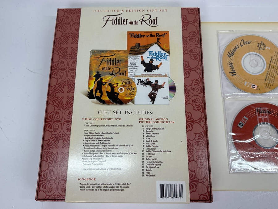 Just Added - Fiddler On The Roof Collector's Edition Gift Set DVDs, CD & Songbook Plus Fiddler On The Roof CDs With Songbook [Photo 3]