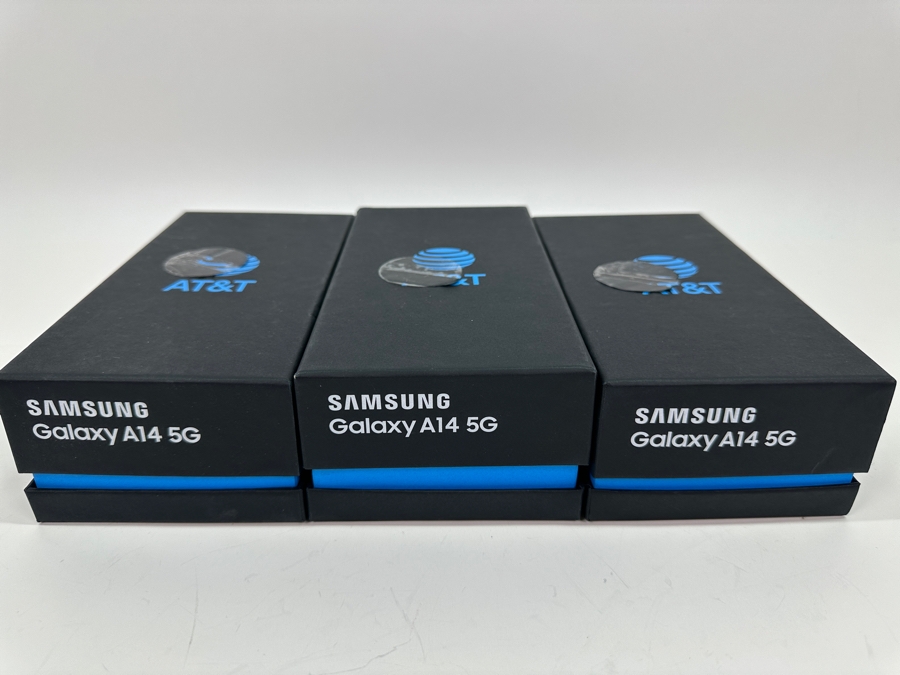 (3) AT&T SAMSUNG Galaxy A14s New in Box [Photo 2]