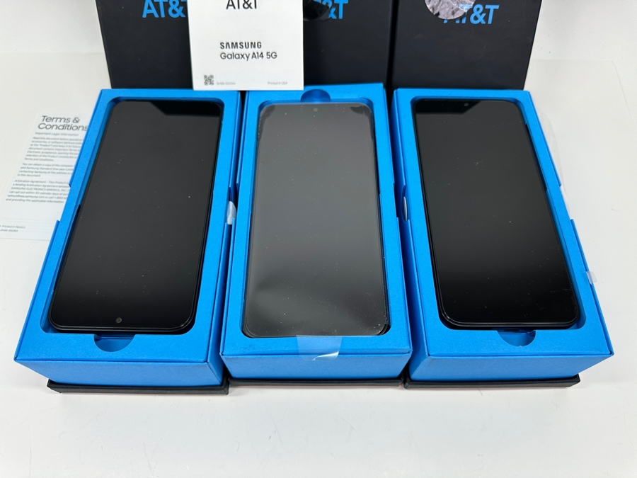 (3) AT&T SAMSUNG Galaxy A14s New in Box [Photo 3]