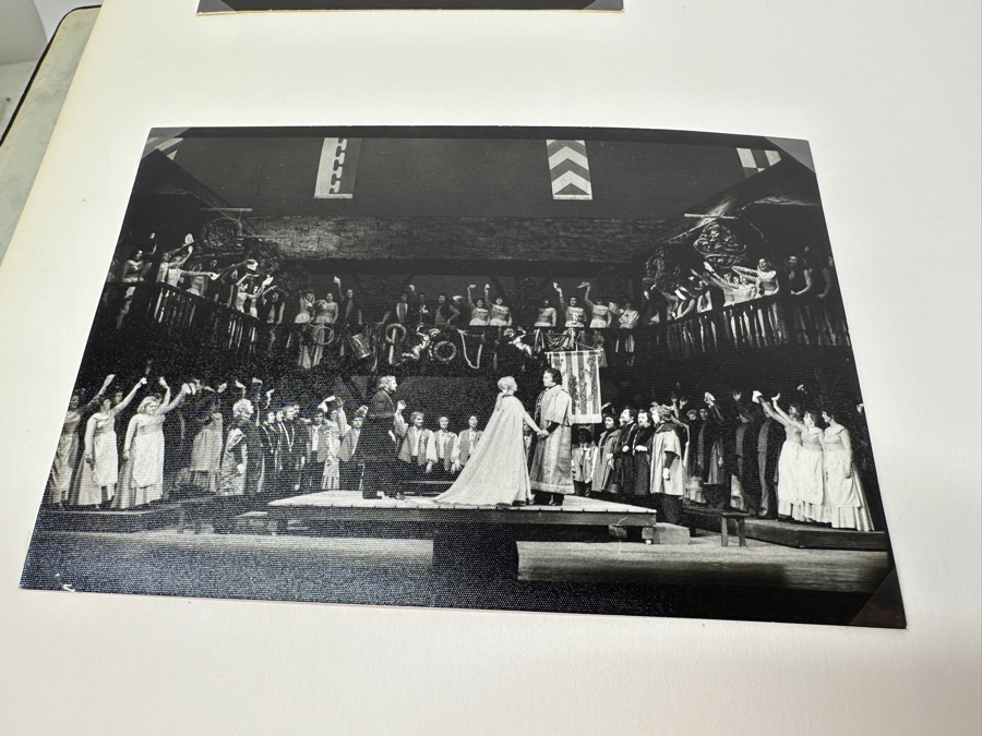 Just Added - Two Elliot Palay Opera Tenor Scrap Books Opera Memorabilia Featuring Opera Photographs (Some Signed By Photographers), Opera Programs, Letters & Ticket Stubs - See Photos For Sample [Photo 9]