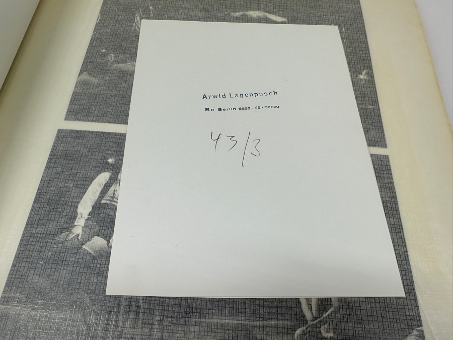 Just Added - Two Elliot Palay Opera Tenor Scrap Books Opera Memorabilia Featuring Opera Photographs (Some Signed By Photographers), Opera Programs, Letters & Ticket Stubs - See Photos For Sample [Photo 16]