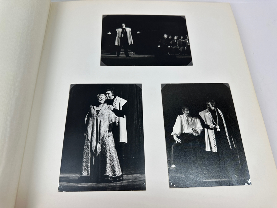 Just Added - Two Elliot Palay Opera Tenor Scrap Books Opera Memorabilia Featuring Opera Photographs (Some Signed By Photographers), Opera Programs, Letters & Ticket Stubs - See Photos For Sample [Photo 8]