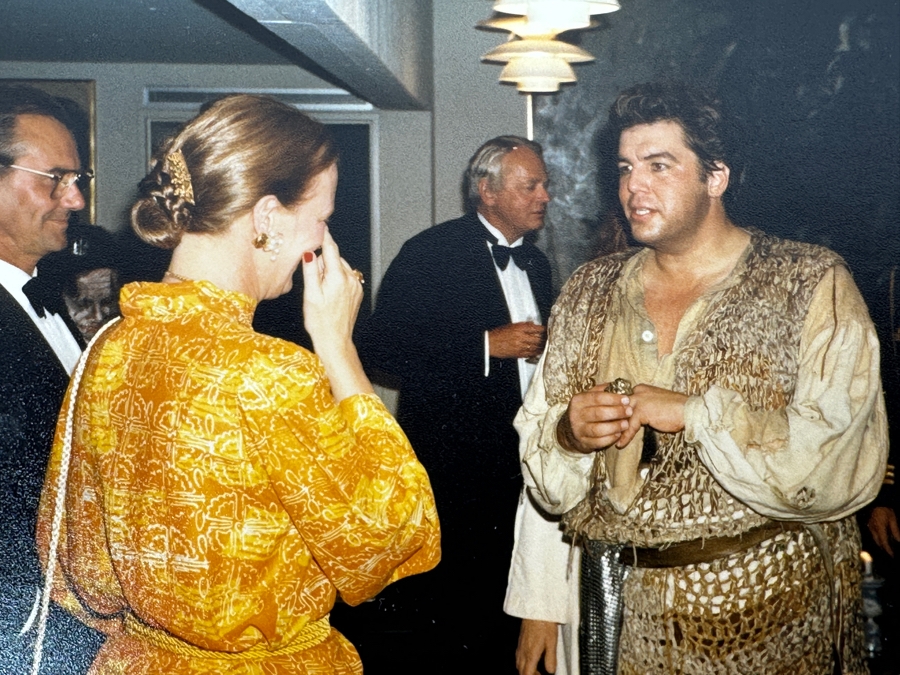 Just Added - Huge Pyrite Cluster Ring Opera Prop (Photo Shows Client Wearing Ring And Can Be Seen In Opera Program Included) From Richard Wagner's Der Ring Des Nibelungen Opera Size 11.5 [Photo 14]