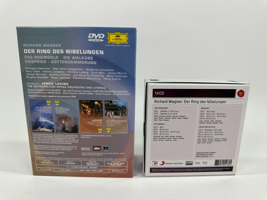 Just Added - Deutsche Grammophon DVD Box Set Of Richard Wagner's Der Ring Des Nibelungen And RCA Red Seal 14 CD Box Set Of Richard Wagner: Der Ring Des Nibelungen [Photo 4]