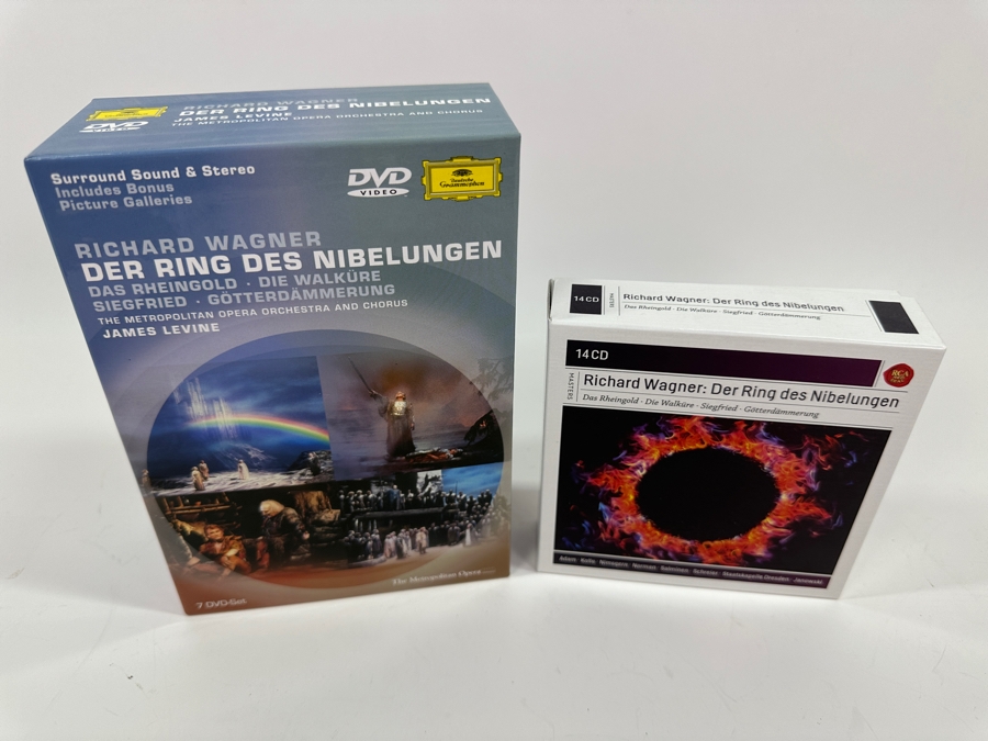 Just Added - Deutsche Grammophon DVD Box Set Of Richard Wagner's Der Ring Des Nibelungen And RCA Red Seal 14 CD Box Set Of Richard Wagner: Der Ring Des Nibelungen [Photo 2]