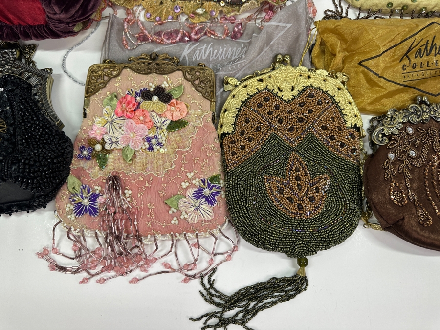 (11) Collection of Small Beaded Clutch/Handbags Including Katherine's Collection and Others [Photo 12]