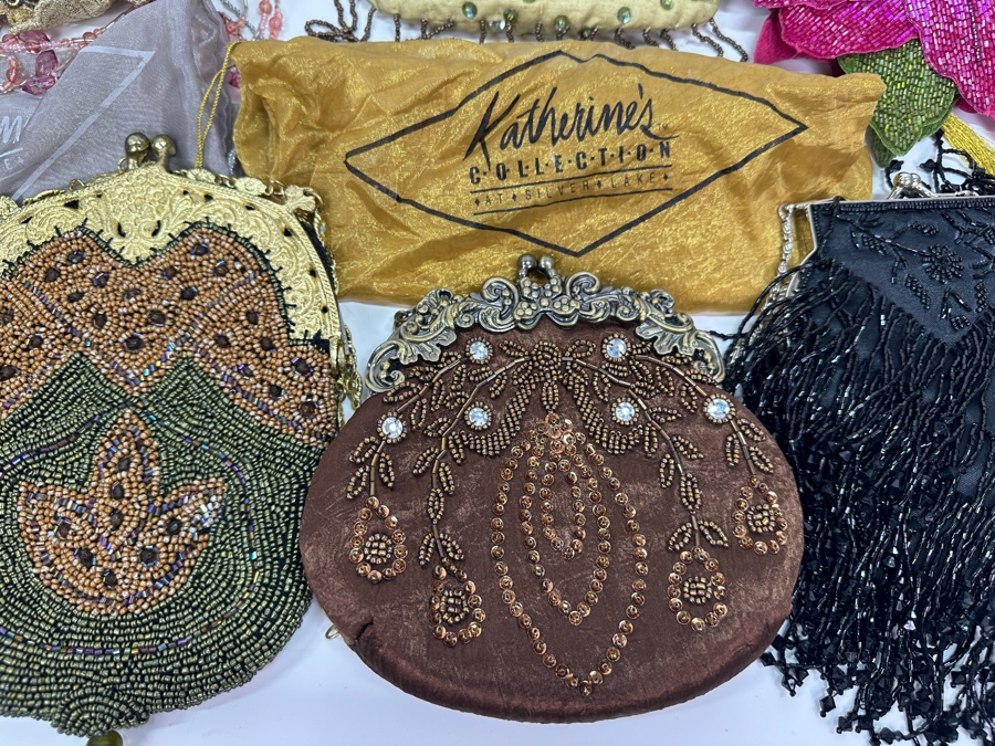 (11) Collection of Small Beaded Clutch/Handbags Including Katherine's Collection and Others [Photo 11]