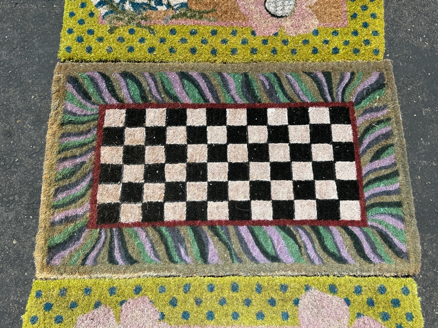Just Added - Set of Three McKENZiE CHiLDS Doormats 36W x 24D [Photo 3]