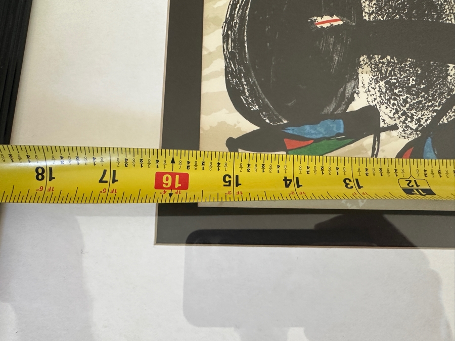 Joan Miro 'Great Britain' 1974 Print 16 X 8 Framed 24 X 16 [Photo 8]