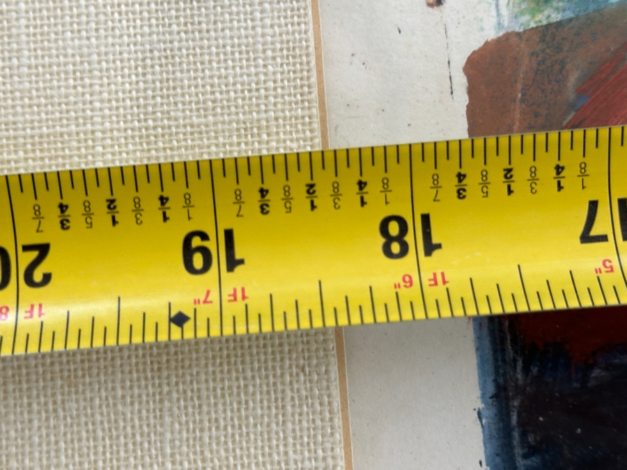 Juan Centurion Mixed-Media Artwork Titled 'Tucan - Tucan' Hand Signed By Artist 15.5 X 14.5 Framed 24.5 X 21 [Photo 8]