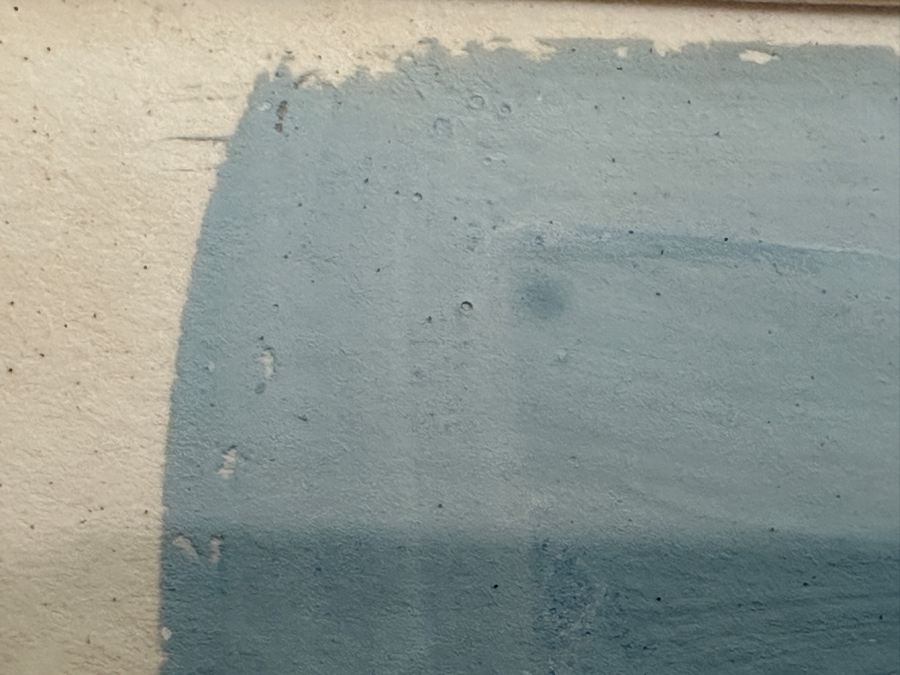 Juan Centurion Mixed-Media Artwork Titled 'Beira-Mar' Hand Signed By Artist 19.5 X 15.5 Framed 26 X 22 [Photo 10]