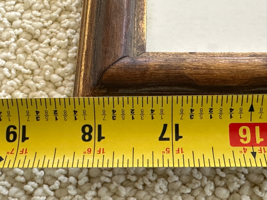 Antique 1774 French Etching After Claude Lorrain (Claude Gellee) Published By John Boydell Engraver No. 54 11 X 19 Framed 18.5 X 16 [Photo 18]