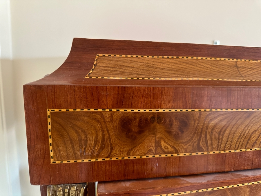 Impressive French Curio Display Cabinet 36.5W X 16D X 66.5H [Photo 3]