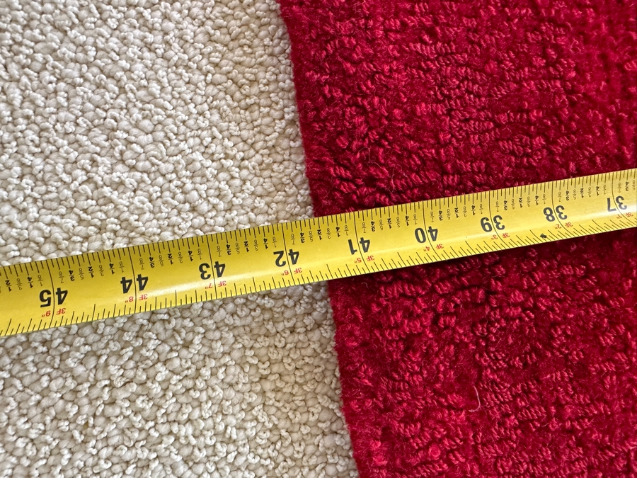 Vintage Edward Fields Wool Area Rug 41.5 X 77.5 [Photo 7]