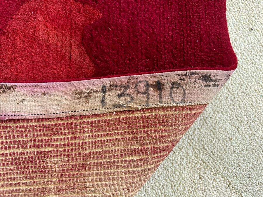 Vintage Edward Fields Wool Area Rug 41.5 X 77.5 [Photo 6]