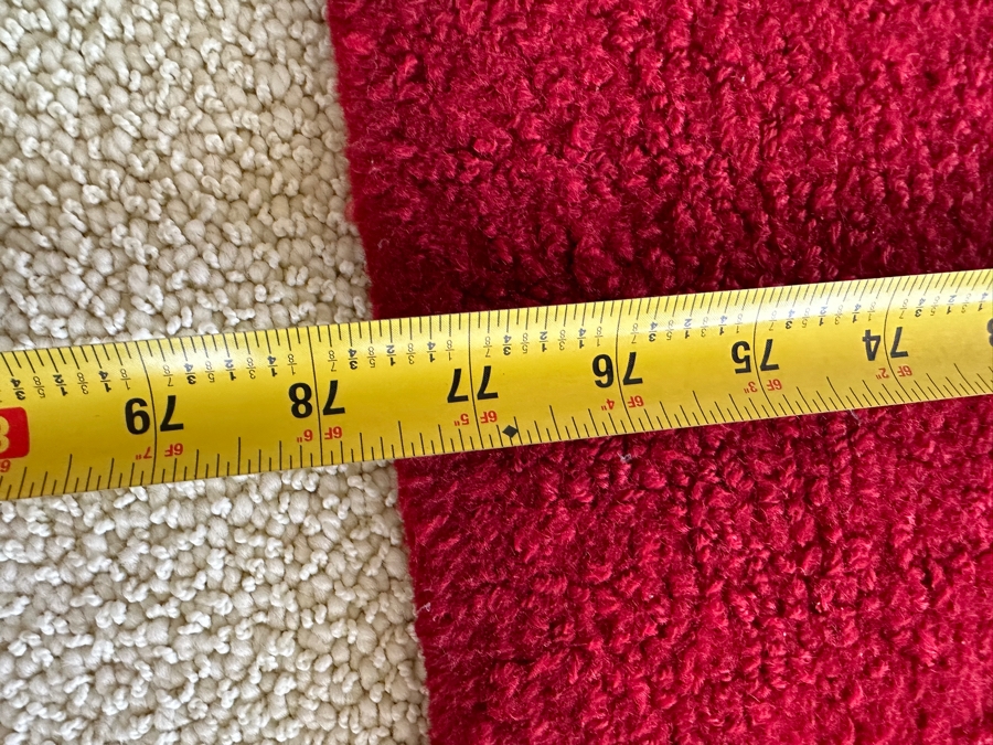 Vintage Edward Fields Wool Area Rug 41.5 X 77.5 [Photo 8]