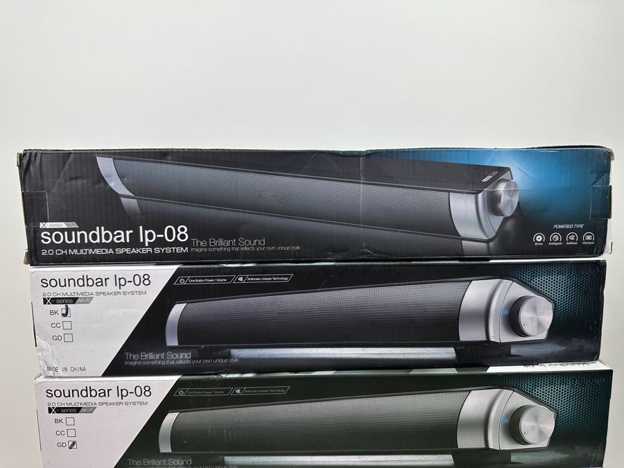 Just Added - Set of (6) Sound Bars - New in Box [Photo 3]