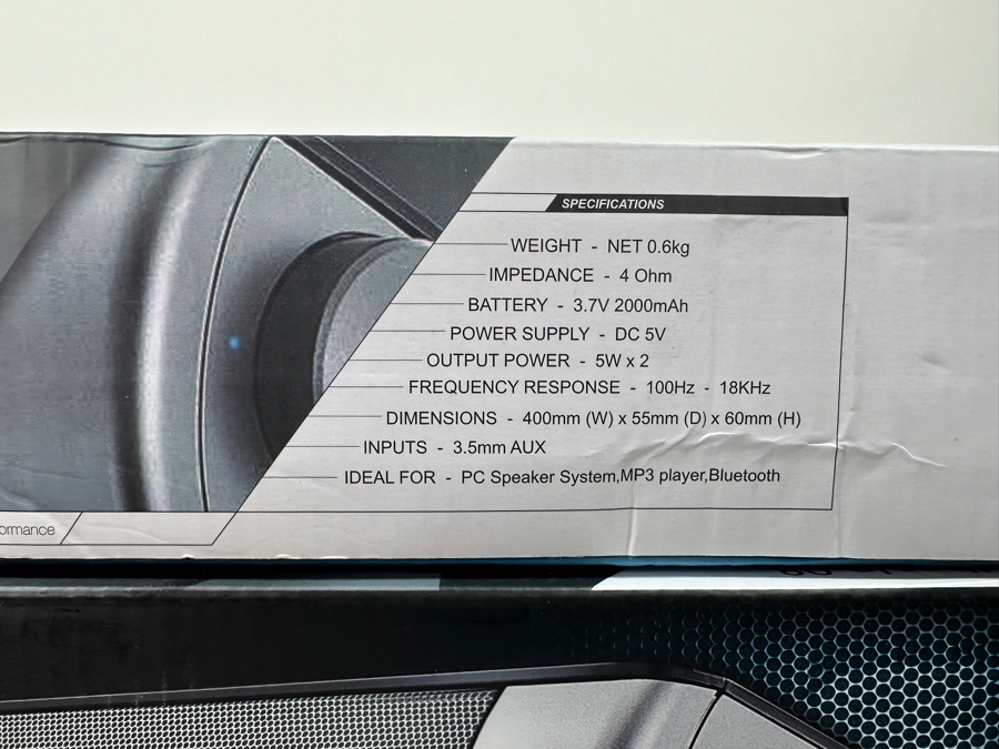 Just Added - Set of (6) Sound Bars - New in Box [Photo 5]