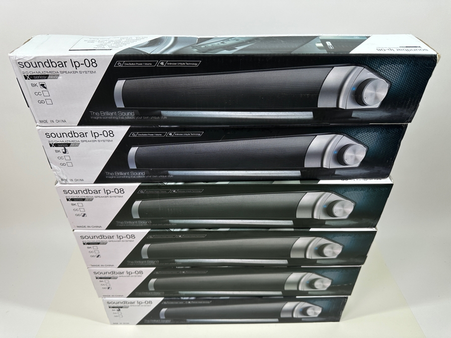 Just Added - Set of (6) Sound Bars - New in Box [Photo 2]