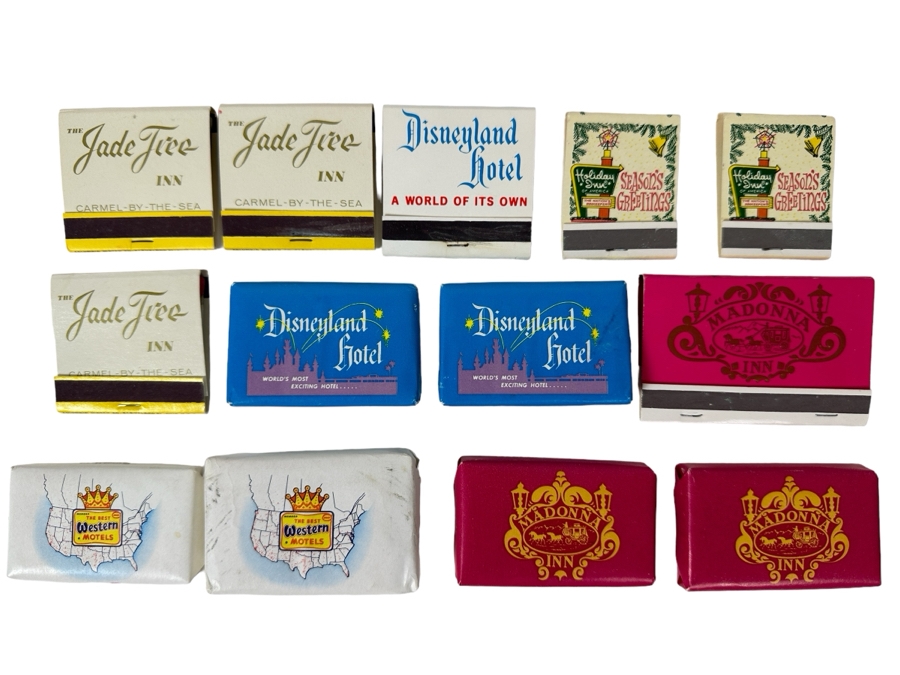 Just Added - Lot of Matchbooks & Soap Bars from Disneyland Hotel, Madonna Inn and More [Photo 1]
