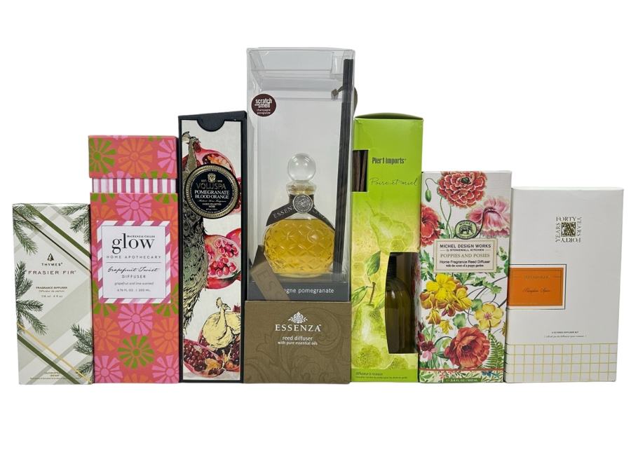 Just Added - Lot of (7) Diffusers Including McKENZiE CHiLDS, Essence, Pier One brands and More [Photo 1]