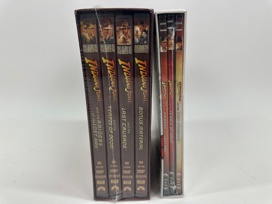 Just Added - (2) Indiana Jones Raiders of the Lost Ark DVD Collections Both Sets Sealed [Photo 2]