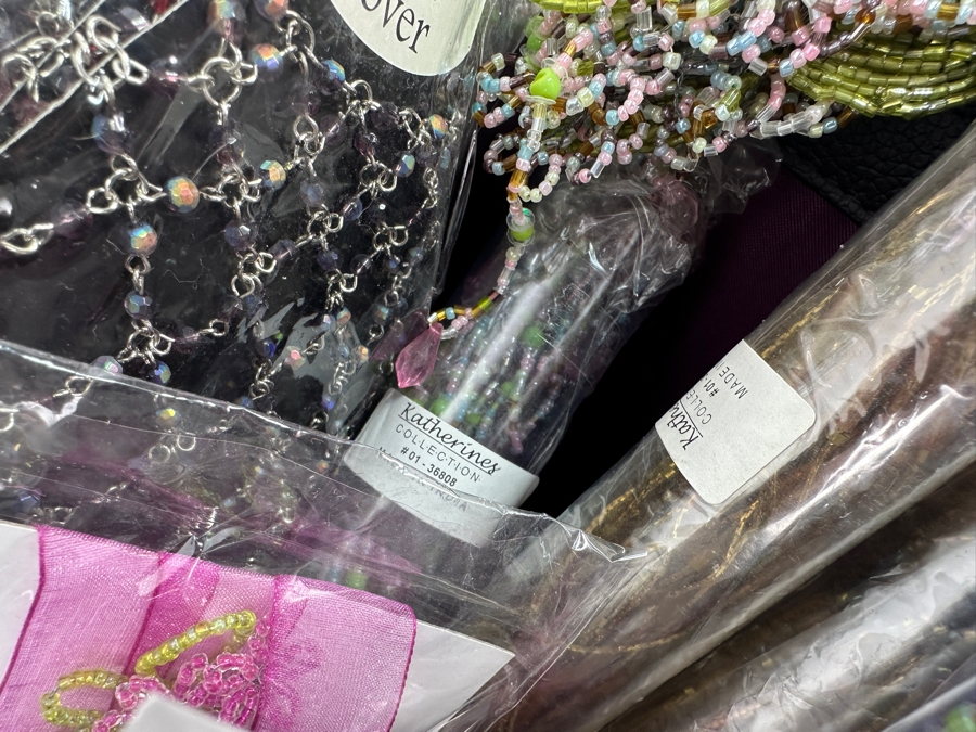 Just Added - Katherines Collection Decorative Bottle Art, Vino Beaded Bottle Covers, Beaded Rings and more [Photo 8]