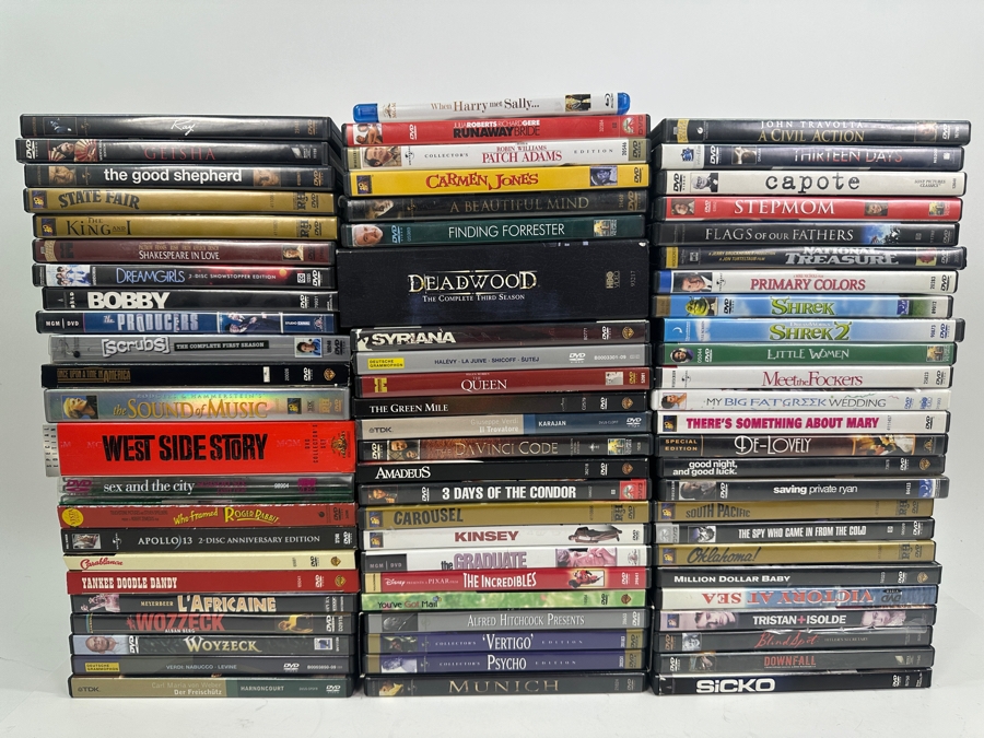 Just Added - Lot of Over (70) DVDs - See Photos for Titles [Photo 3]