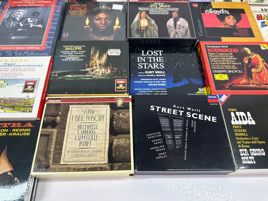 Just Added - Lot of (20) Concert and Opera CD Box Sets From Deutsche Grammophon, DECCA, EMI, Philips (Several Sealed Sets) - See Photos [Photo 4]