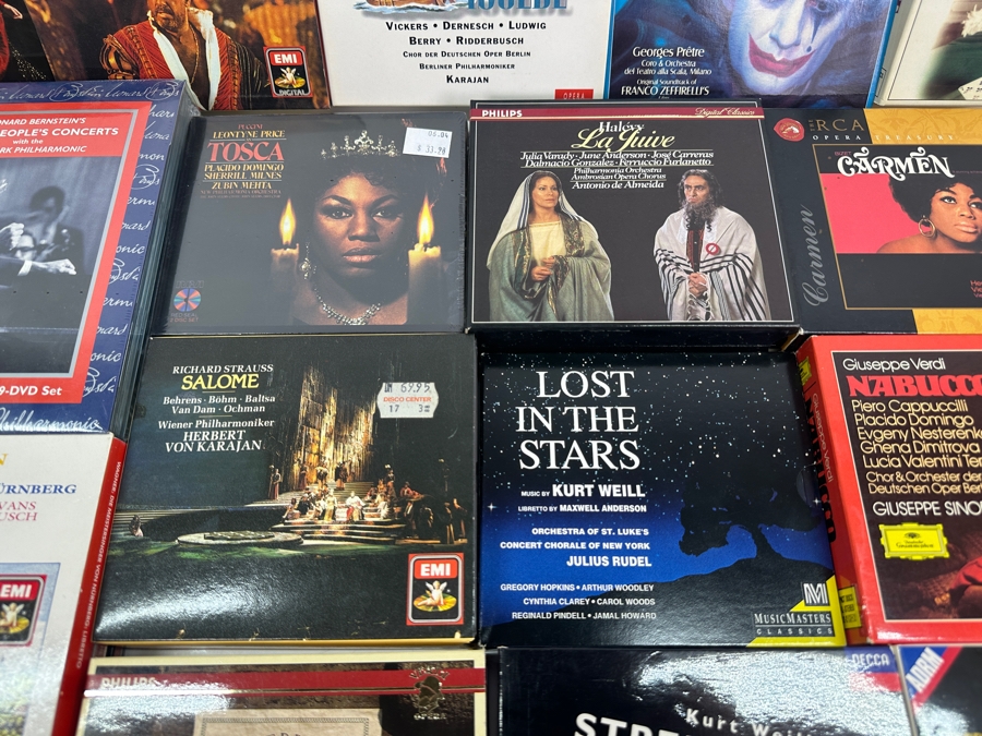 Just Added - Lot of (20) Concert and Opera CD Box Sets From Deutsche Grammophon, DECCA, EMI, Philips (Several Sealed Sets) - See Photos [Photo 8]