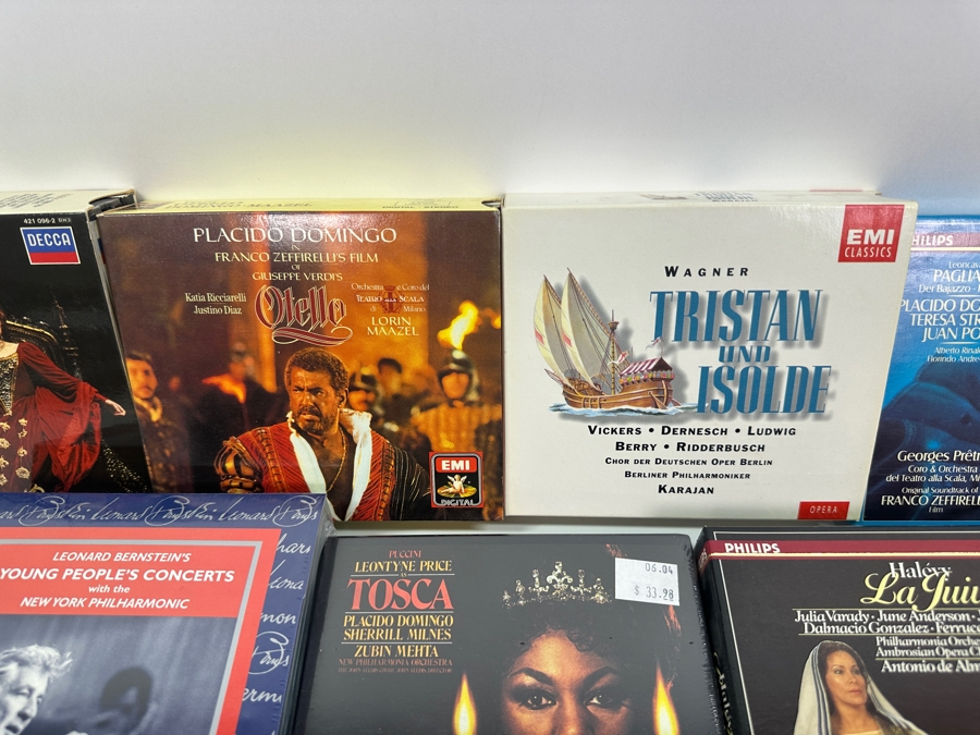Just Added - Lot of (20) Concert and Opera CD Box Sets From Deutsche Grammophon, DECCA, EMI, Philips (Several Sealed Sets) - See Photos [Photo 9]