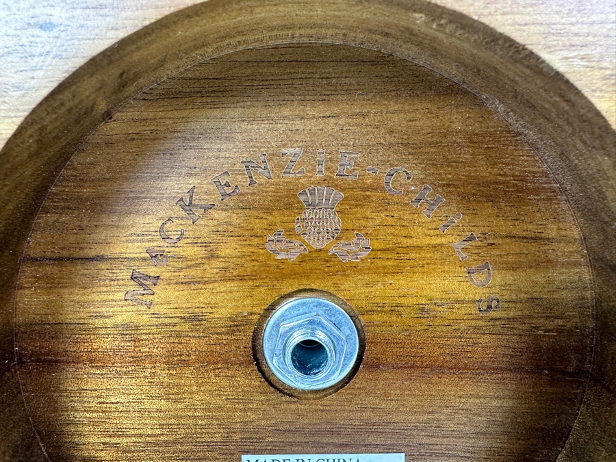 Just Added - McKENZiE CHiLDS Paper Towel Holder and Set of Candlesticks [Photo 2]