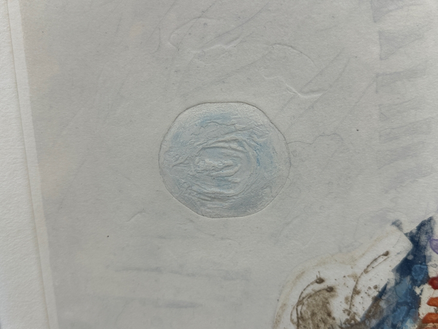 Just Added - Nissan Engel Hand Signed Limited Edition Lithograph Numbered 41/150 17 X 22 Framed 24 X 29.5 [Photo 5]