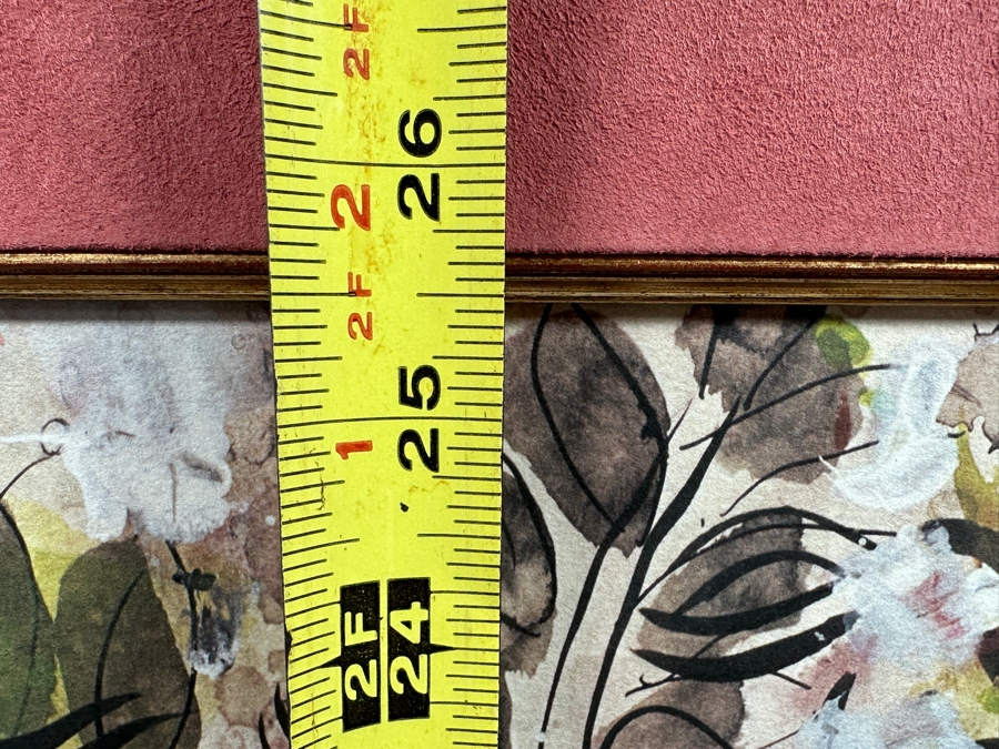 Just Added - Marc Chagall 1955 Color Lithograph Titled 'Der Flotenspieler / The Flute Player' 19 X 25.5 Framed 28 X 34.5 [Photo 11]