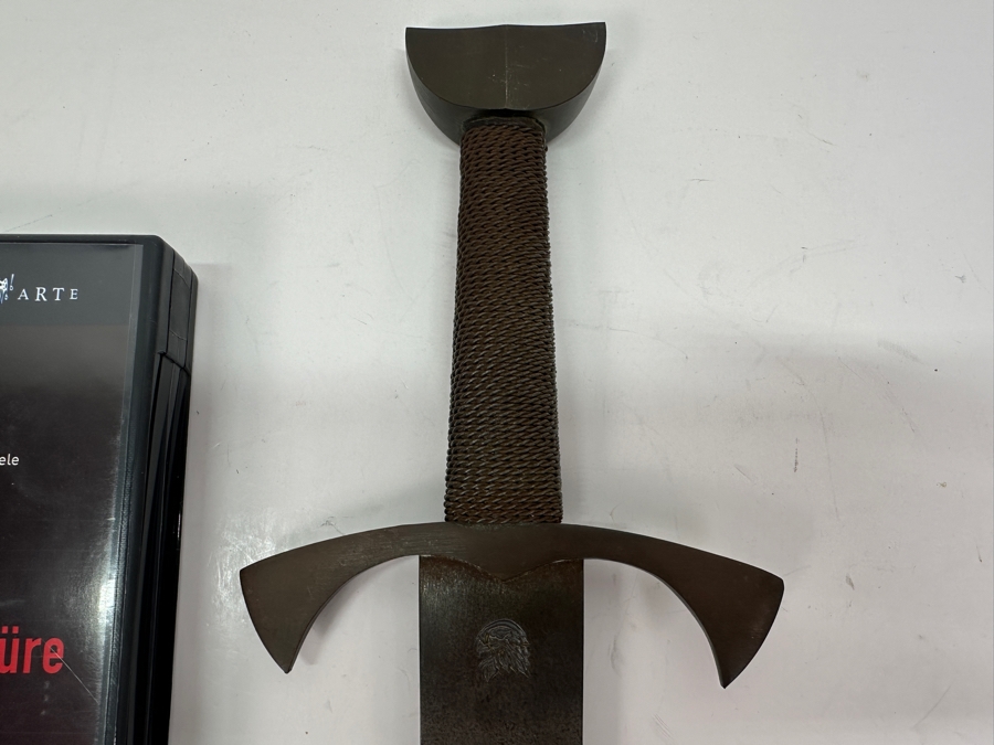 Just Added - Steel Dagger Marked With An Eagle Possible Opera Prop From Richard Wagner's Der Ring Des Nibelungen 17.5L Plus 3 DVD Set Wagner's Die Walkure [Photo 4]