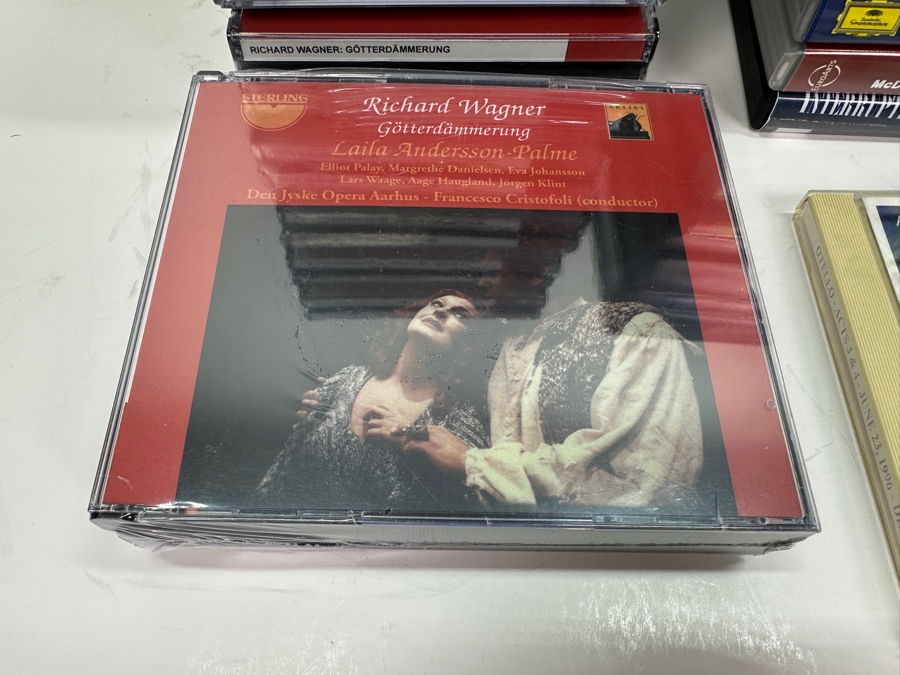 Just Added - (7) Sealed Copies Of Richard Wagner Gotterdammerung Opera Box Set CDs Sterling Plus Collection Of Opera CDs [Photo 6]