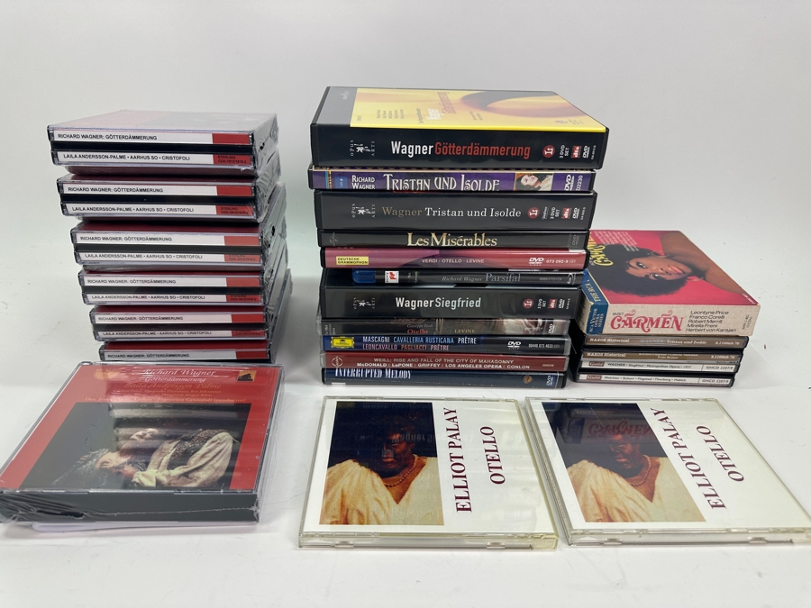 Just Added - (7) Sealed Copies Of Richard Wagner Gotterdammerung Opera Box Set CDs Sterling Plus Collection Of Opera CDs [Photo 2]