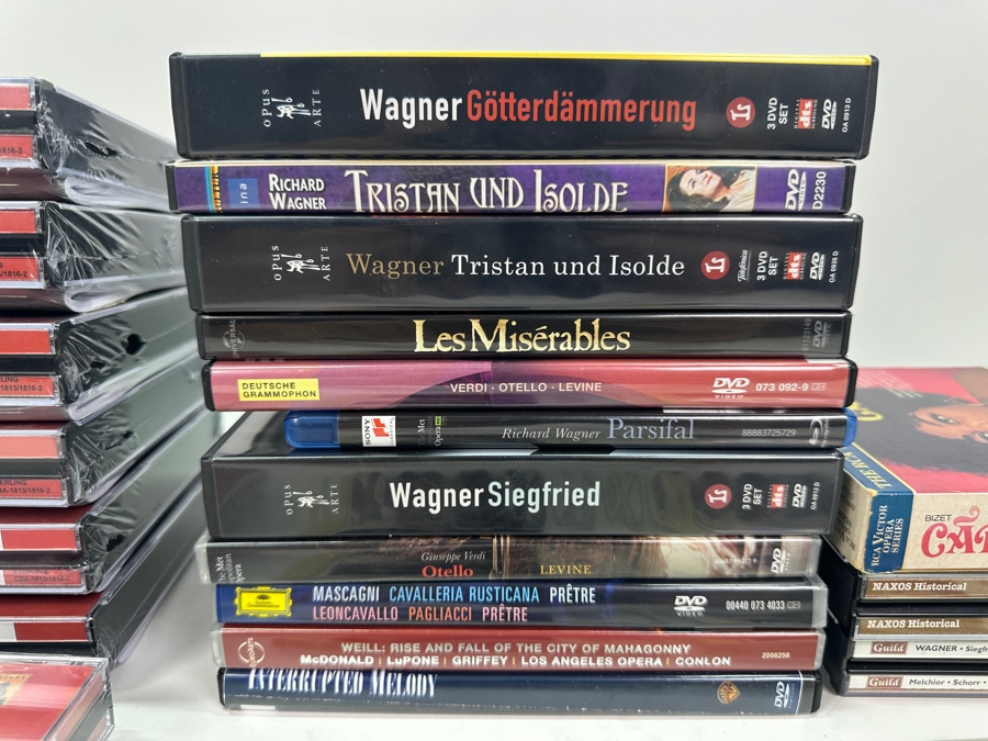 Just Added - (7) Sealed Copies Of Richard Wagner Gotterdammerung Opera Box Set CDs Sterling Plus Collection Of Opera CDs [Photo 5]