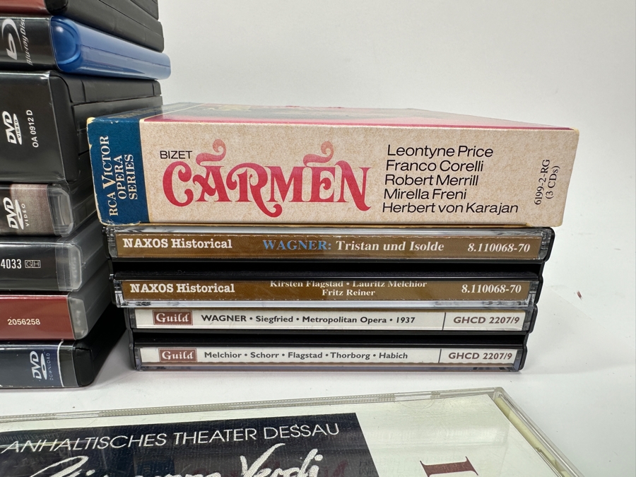 Just Added - (7) Sealed Copies Of Richard Wagner Gotterdammerung Opera Box Set CDs Sterling Plus Collection Of Opera CDs [Photo 9]