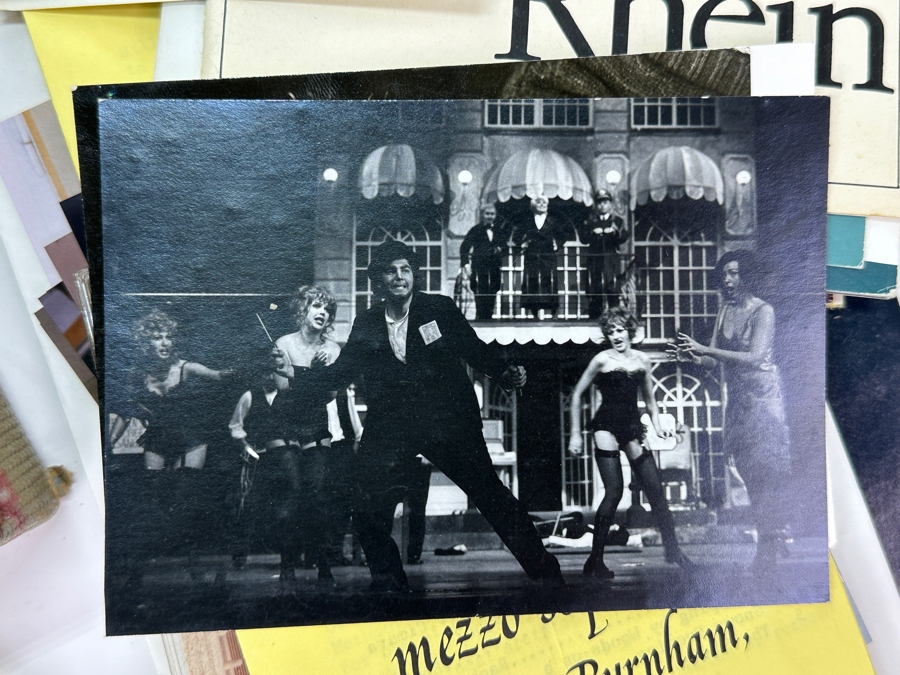 Just Added - Elliot Palay Opera Tenor Memorabilia Box Containing Photographs, Opera Programs, Ticket Stubs & Letters [Photo 6]