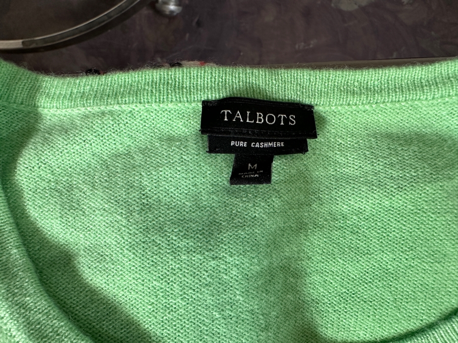 Just Added - Lot of Over 30 Pieces of Talbots Clothing Including Cashmere Sweaters - Mostly Size Medium [Photo 4]