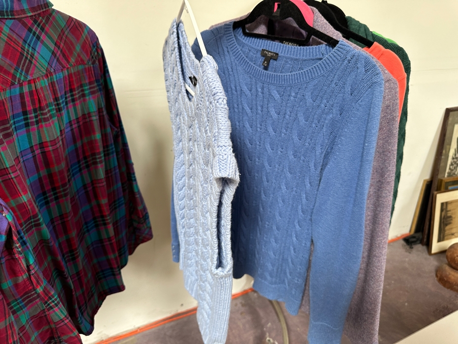 Just Added - Lot of Over 30 Pieces of Talbots Clothing Including Cashmere Sweaters - Mostly Size Medium [Photo 21]
