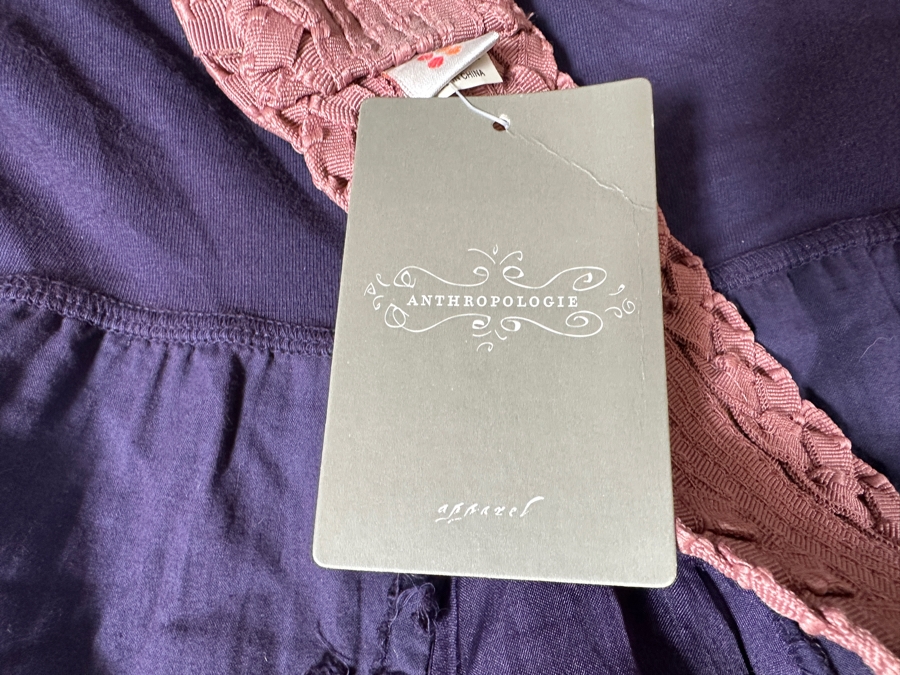 Just Added - Lot of Over 30 Pieces of Anthropologie Clothing and/or Style Clothing, Handbags and Belts Mostly Size Medium [Photo 7]