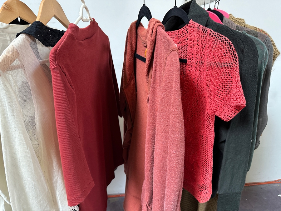 Just Added - Lot of Over 30 Pieces of Anthropologie Clothing and/or Style Clothing, Handbags and Belts Mostly Size Medium [Photo 25]