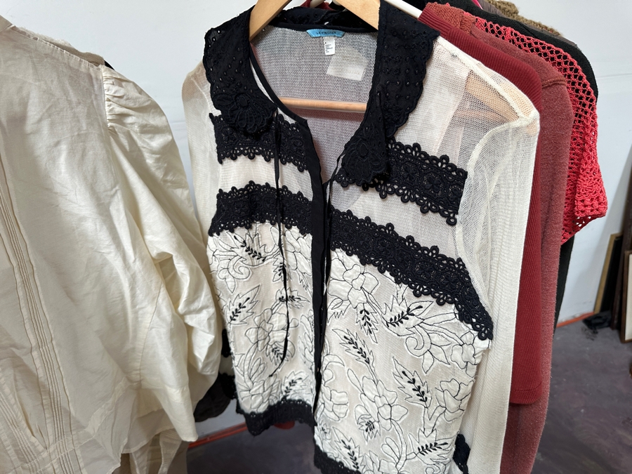 Just Added - Lot of Over 30 Pieces of Anthropologie Clothing and/or Style Clothing, Handbags and Belts Mostly Size Medium [Photo 24]