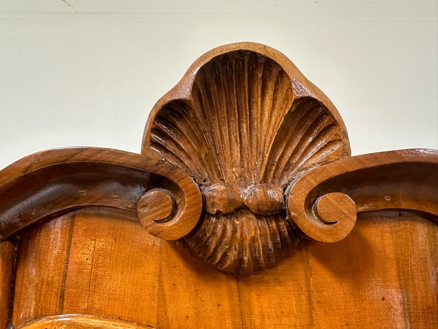 Just Added - Stunning Two-Piece Wooden Display China Cabinet With 6 Drawers 59W X 14D X 74H [Photo 6]
