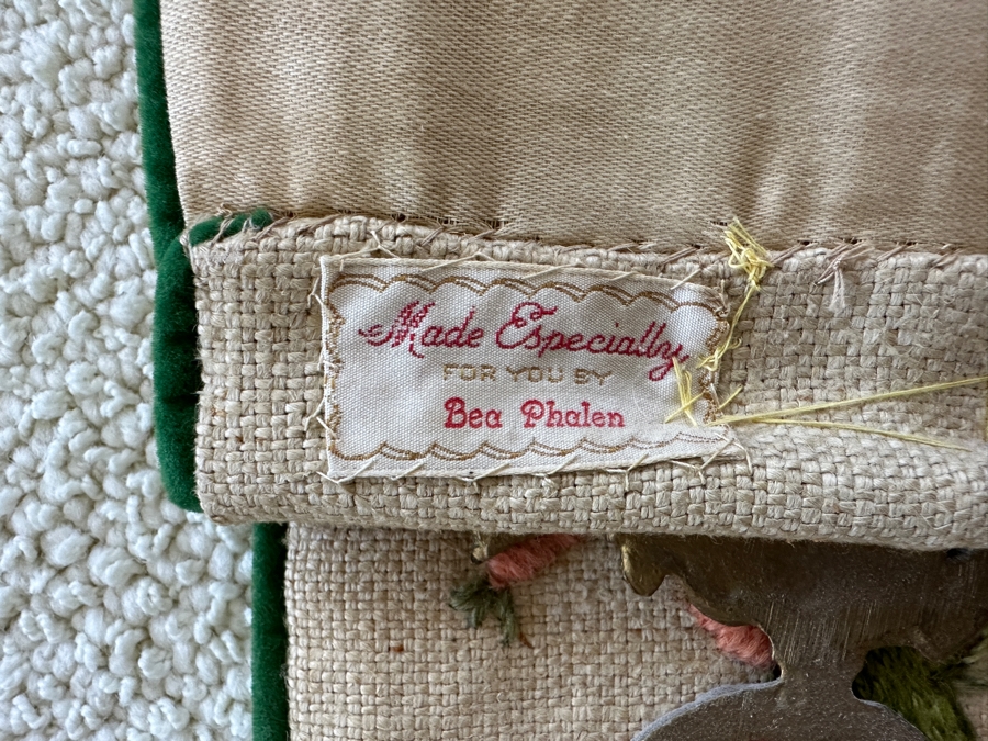 Vintage Bea Phalen Handmade Embroidery 6W X 58L [Photo 5]