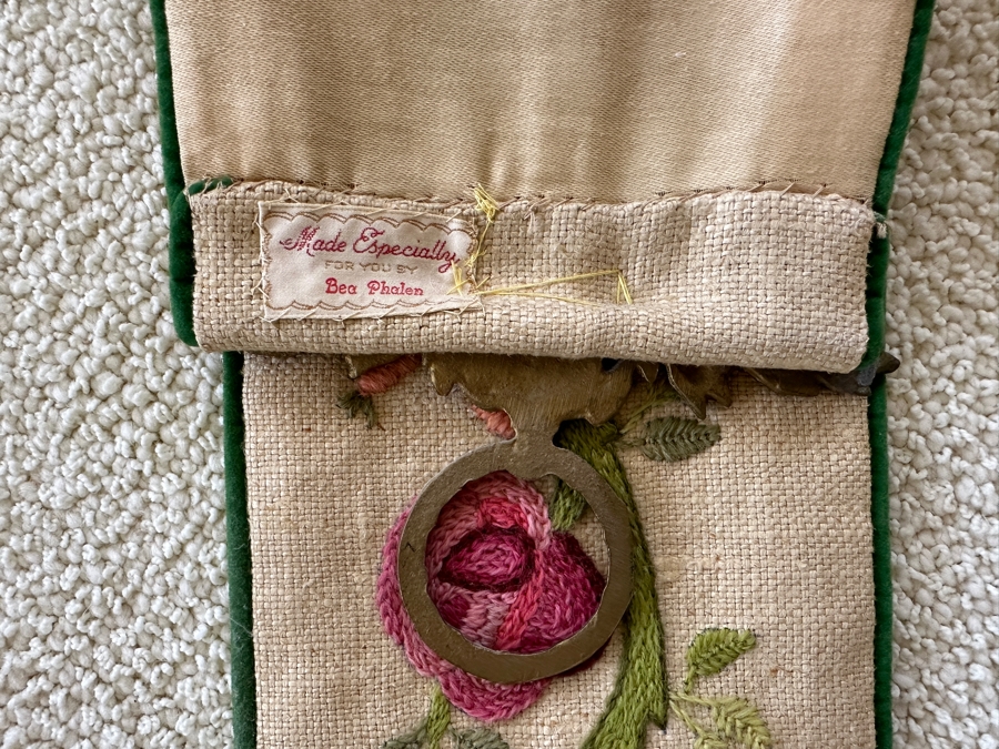 Vintage Bea Phalen Handmade Embroidery 6W X 58L [Photo 4]