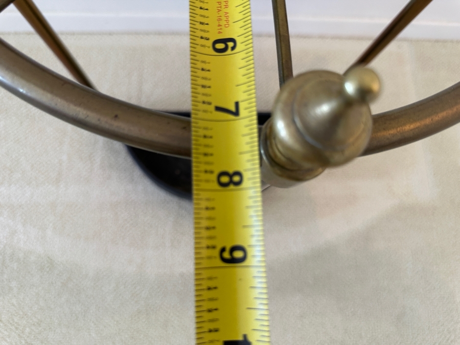 Heavy Brass / Cast Iron Umbrella Stand 16W X 8D X 24H [Photo 8]