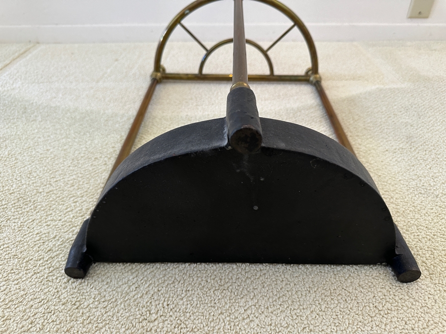 Heavy Brass / Cast Iron Umbrella Stand 16W X 8D X 24H [Photo 6]